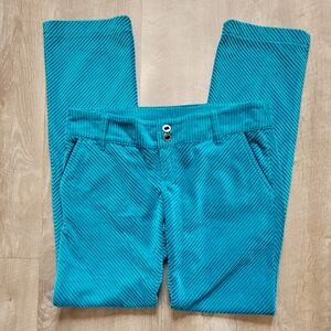 Oakley Teal Straight Leg Pants